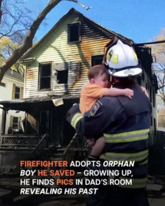 Firefighter Saves then Adopts Orphan Boy who Finds Mom’s Photo in Father’s Room 40 Years Later – Story of the Day