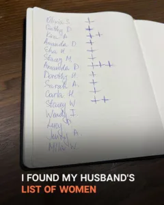 I Found My Husband’s Secret List, Which Contained Names of 15 of His Female Employees — Next to 11 of Them Was ‘+’ Sign