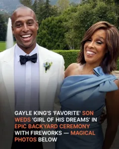 Gayle King’s ‘Favorite’ Son Will Marry CEO Girlfriend in Magical Backyard Ceremony — Photos