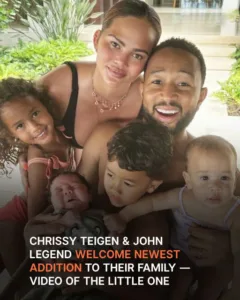 Chrissy Teigen & John Legend Welcome ‘Hairless’ Addition to Their Family